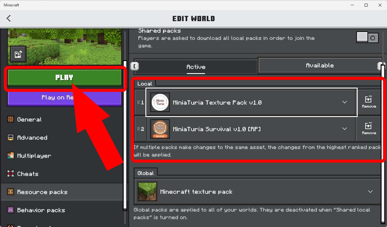 installation-bedrock-texture-pack